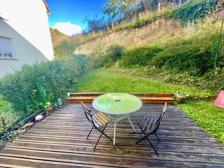Au Nid De Cigogne Avec Garage A Kaysersberg Exteriér fotografie